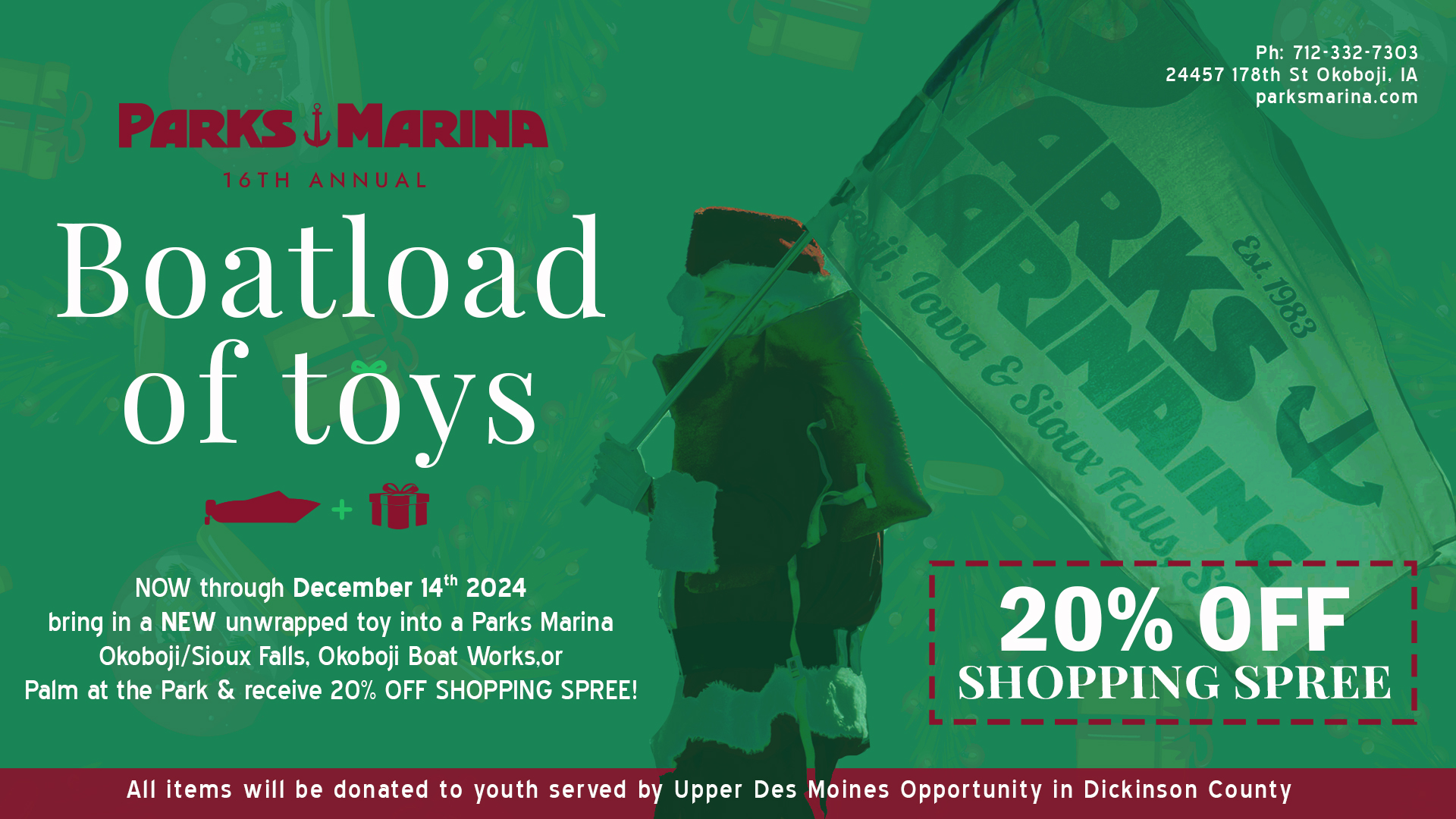 16th Annual Boatload Of Toys Parks Marina At Lake Okoboji 5706